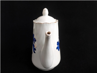 قوری یا شیرخوری قدیمی سایز بزرگ گل لاجوردی