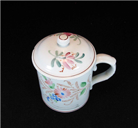 لیوان چینی آبخوری کمیاب قدیمی دربدار روسی