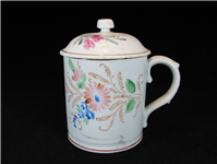 لیوان چینی آبخوری کمیاب قدیمی دربدار روسی