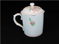 لیوان چینی آبخوری کمیاب قدیمی دربدار روسی