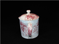 لیوان آبخوری کمیاب قدیمی دربدار سرامیکی