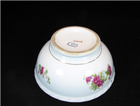 کاسه قدیمی آبگوشت خوری گل سرخی پرگل زیبا 