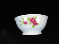 کاسه آبگوشت خوری گل سرخی قدیمی ساخت ژاپن