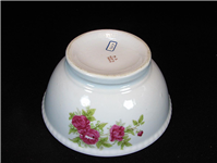 کاسه آبگوشت خوری گل سرخی قدیمی ساخت ژاپن