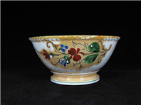 کاسه بسیار قدیمی قاجاری نقاشی دست روسی