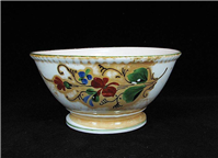 کاسه بسیار قدیمی قاجاری نقاشی دست روسی