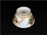 کاسه بسیار قدیمی قاجاری نقاشی دست روسی