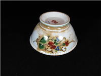 کاسه بسیار قدیمی قاجاری نقاشی دست روسی