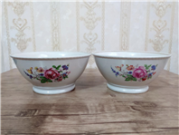 جفت کاسه روسی بسیار قدیمی کلکسیونی