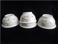 4 کاسه آبگوشت خوری گل گندمی قدیمی