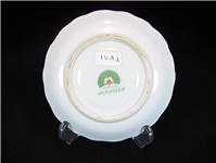 زیر فنجانی یا دیوارکوب گل سرخی قدیمی