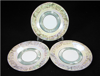 3 دیوارکوب یا زیر فنجانی هفت رنگ قدیمی