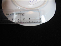 دیوارکوب یا زیر فنجانی گل سرخی قدیمی