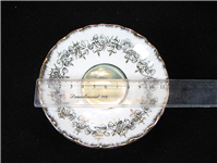 4 دیوارکوب یا زیرفنجانی حاشیه طلایی قدیمی