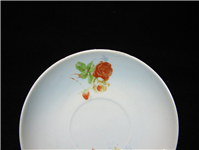 دیوارکوب یا زیر فنجانی گل سرخی کوچک قدیمی 