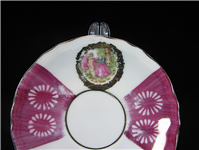 دیوارکوب یا زیرفنجانی لیلی و مجنون قدیمی