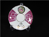 دیوارکوب یا زیرفنجانی لیلی و مجنون قدیمی