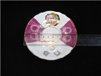 دیوارکوب یا زیرفنجانی لیلی و مجنون قدیمی