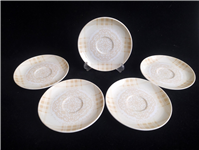 5 عدد نعلبکی قدیمی چینی زرین ایران