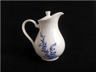 پارچ قلم آبی آلمانی دربدار قدیمی زیبا 