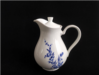 پارچ قلم آبی آلمانی دربدار قدیمی زیبا 