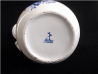 پارچ قلم آبی آلمانی دربدار قدیمی زیبا 