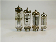 4عدد لامپ کلکسیونی خلاء رادیو قدیمی دکوری