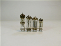 4عدد لامپ کلکسیونی خلاء رادیو قدیمی دکوری