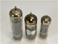 3عدد لامپ کلکسیونی خلاء رادیو قدیمی دکوری