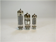 3عدد لامپ کلکسیونی خلاء رادیو قدیمی دکوری
