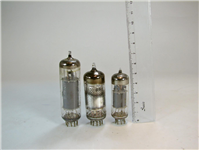 3عدد لامپ کلکسیونی خلاء رادیو قدیمی دکوری