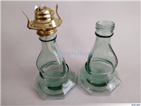 2عدد چراغ نفتی قدیمی پایه بلند سالم 