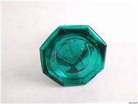 چراغ نفتی قدیمی پایه بلند سالم رنگ شده