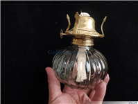 2عدد چراغ نفتی زیبا طرح شیاردار 