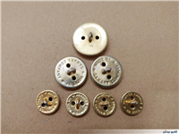 7 عدد دکمه کلکسیونی شرکت نفت پهلوی