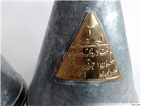 یک جفت روغن دان قدیمی 1 و 2 لیتری