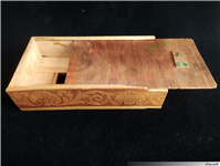 جعبه دستمال کاغذی قدیمی چوبی