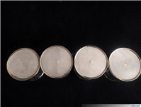 ست پاسماوری یا ادویه برنجی کهنه قلمکاری