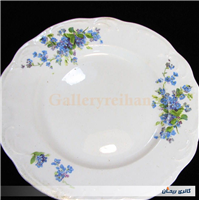 دیوارکوب قاجاری طرح شکوفه های آبی 