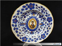 دیوارکوب قلم آبی جدید نقاشی کار دست 22CM 