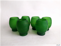 پارچ آبگز و لیوان کمیاب دستساز قدیمی