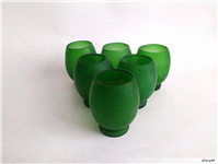 پارچ آبگز و لیوان کمیاب دستساز قدیمی