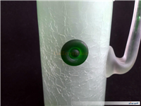 پارچ آبگز و لیوان کمیاب دستساز قدیمی