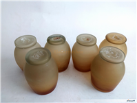 پارچ و لیوان کمیاب دست ساز قدیمی 