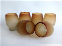 پارچ و لیوان کمیاب دست ساز قدیمی 