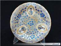 دیوارکوب قلم آبی جدید نقاشی کار دست 24CM 