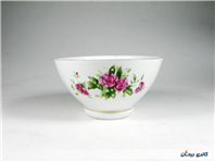 کاسه گل سرخی کوچک قدیمی 