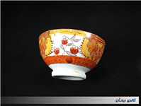 کاسه کمیاب حنایی تمیز و قدیمی قطر 13CM