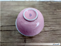 2عدد کاسه قدیمی صورتی نقش برجسته 