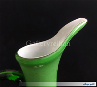 پارچ بسیار زیبای دو پوست دست ساز قدیمی